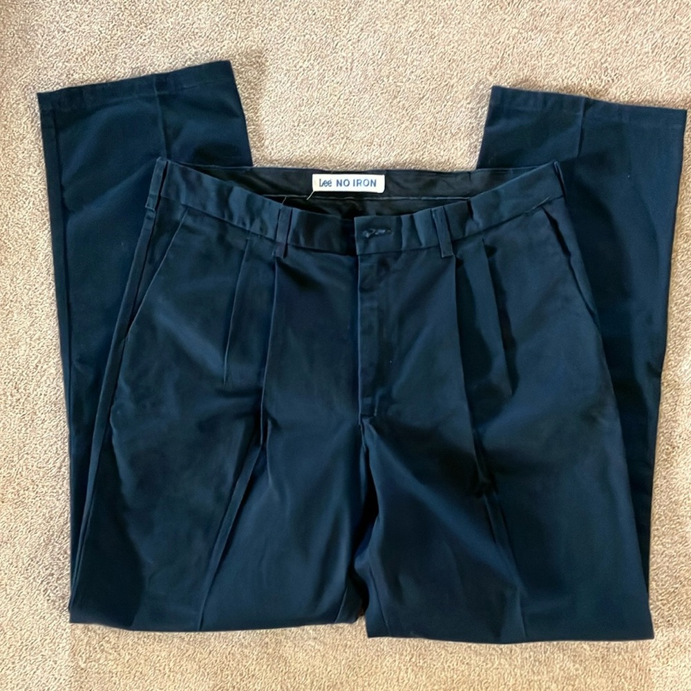 Lee Men's Navy Dress Pants